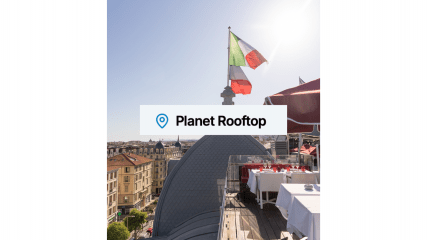 Planet Rooftop - BClub Rooftop - The most exclusive rooftop in Nice, with breathtaking panoramic views
