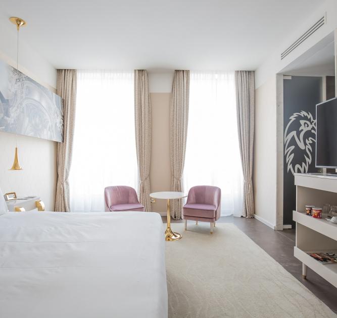 Chambre Deluxe Boscolo Hotel Lyon