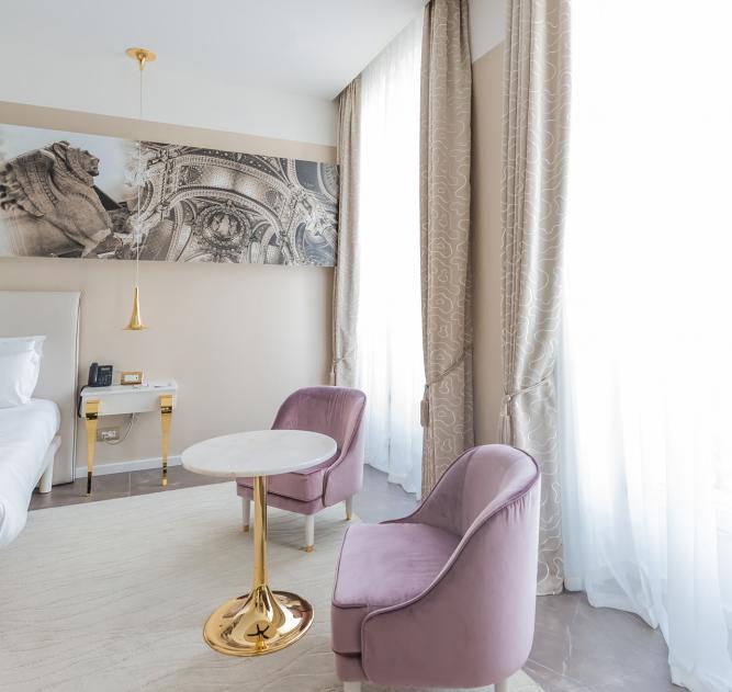 Chambre Deluxe Boscolo Hotel Lyon