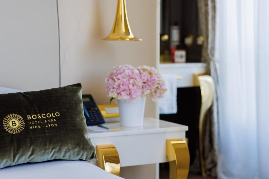 Chambre Elegance vue Rhone Boscolo Hotel Lyon