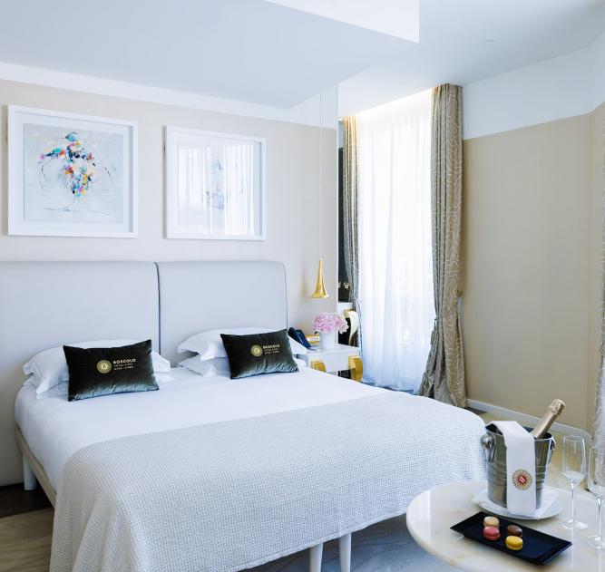 Chambre Elegance vue Rhone Boscolo Hotel Lyon