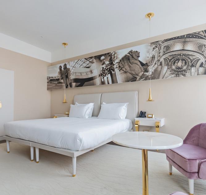 Deluxe Room Boscolo Hotel Lyon