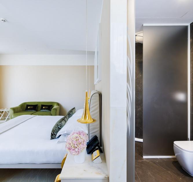 Elegance Room Rhône View Boscolo Hotel Lyon