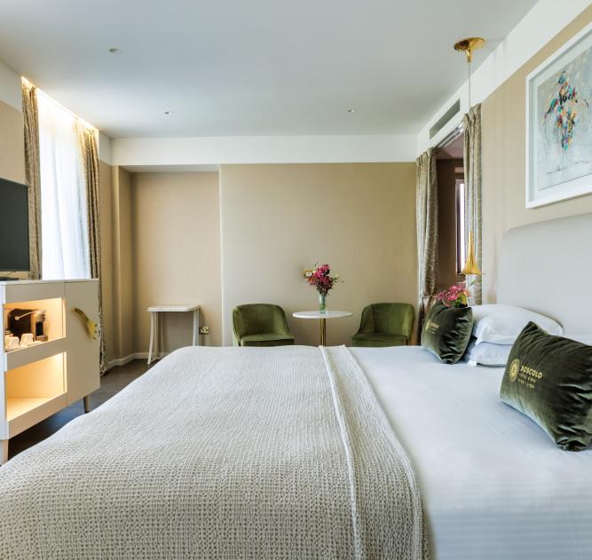 Junior Suite vue Rhone Boscolo Hotel Lyon