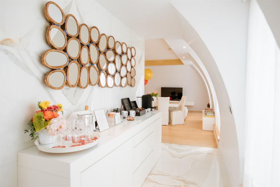 salon suite presidentielle boscolo hotel nice