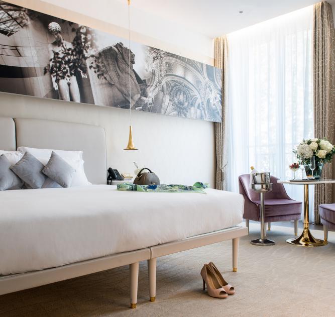 Superior Room Boscolo Hotel Lyon